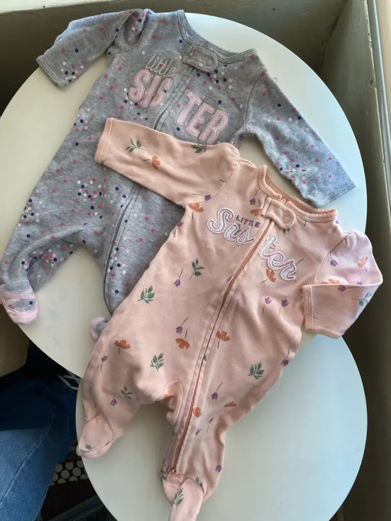 Conjunto de enteritos para bebé 'Little Sister' - 1