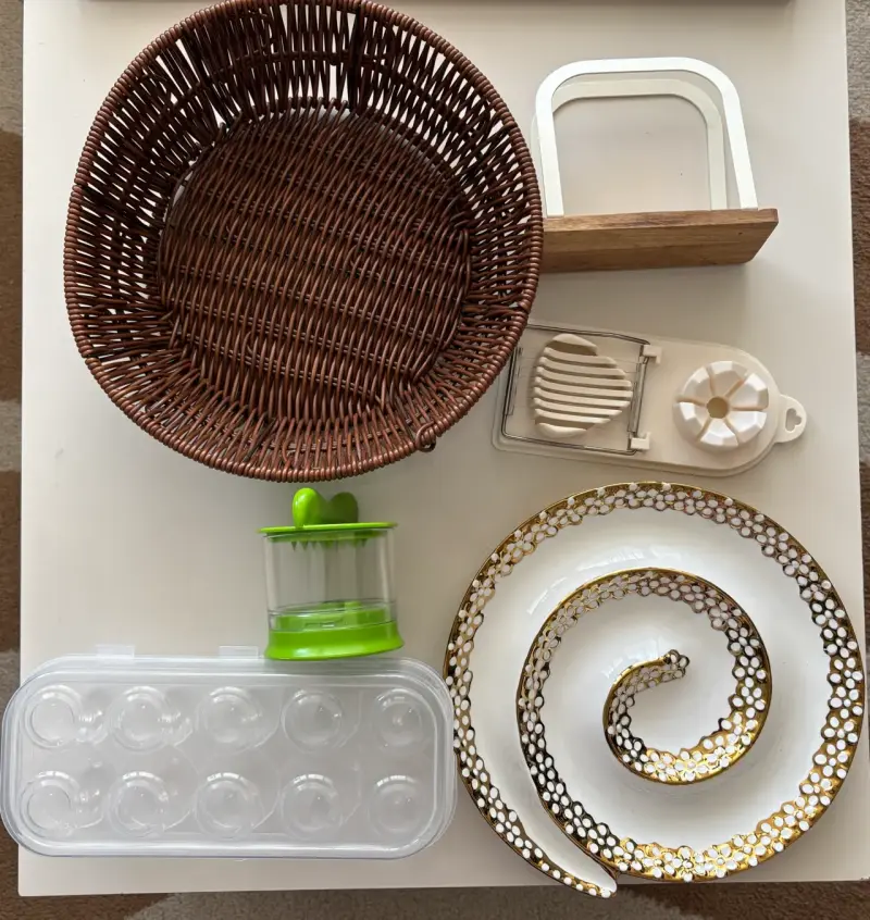 Set de utensilios de cocina variados - 1