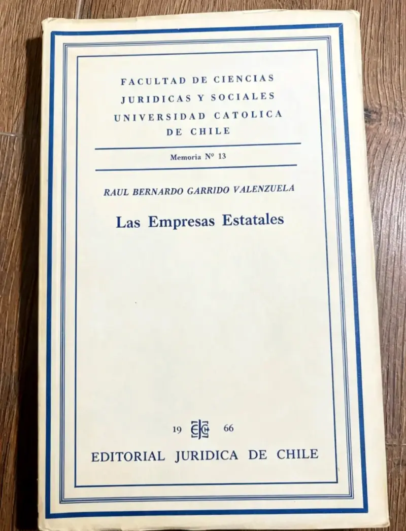 Libro 'Las Empresas Estatales' de 1966