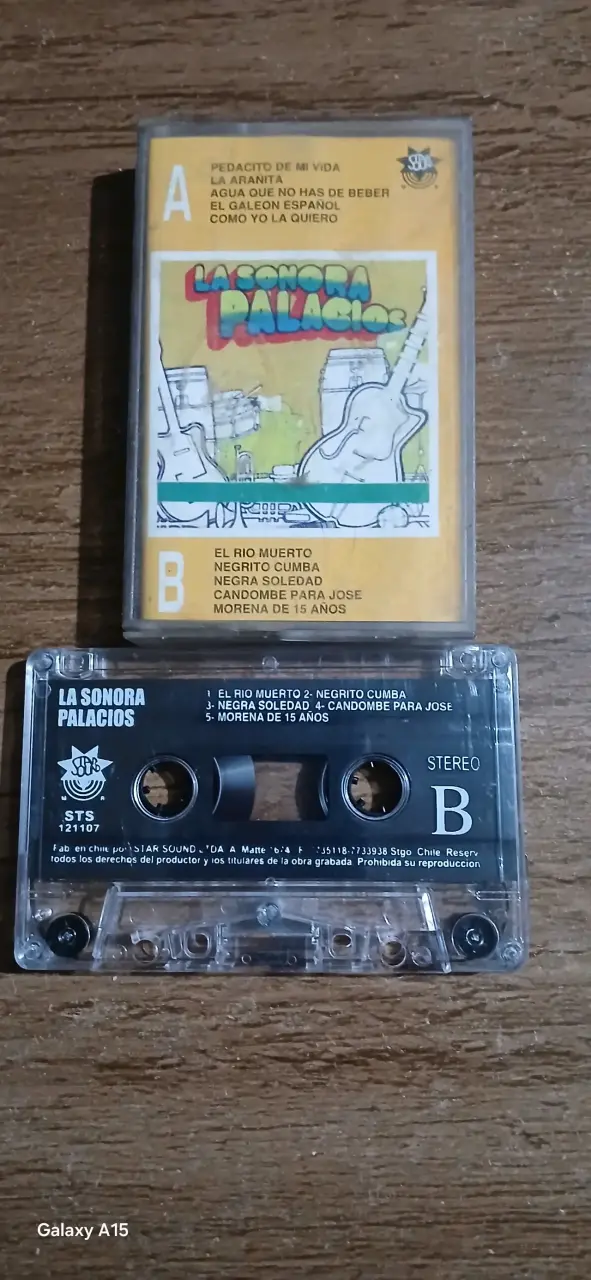 Cassette La Sonora Palacios con éxitos clásicos - 1