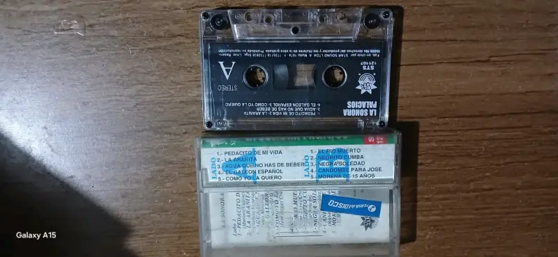 Cassette La Sonora Palacios con éxitos clásicos - 2
