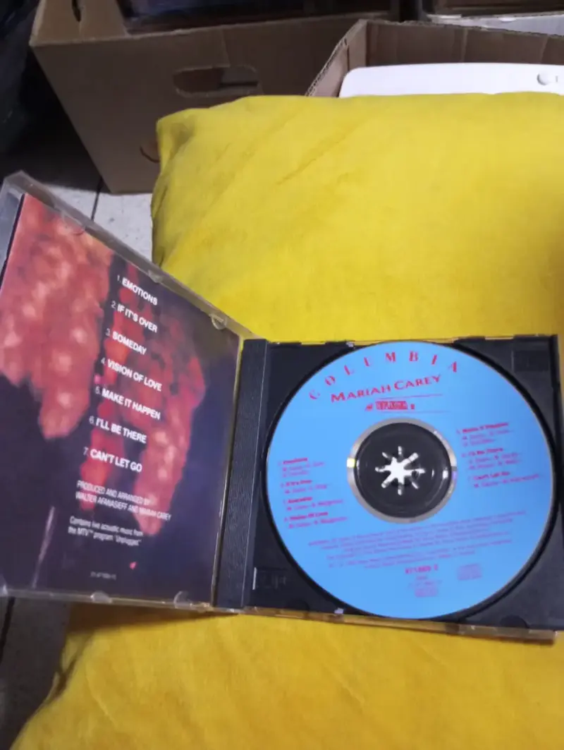 CD Mariah Carey – MTV Unplugged EP (1992) Edición - 3