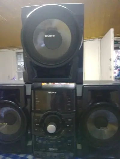 Minicomponente Sony Genezi MHC-GTR55 en buen estado - miniatura 8