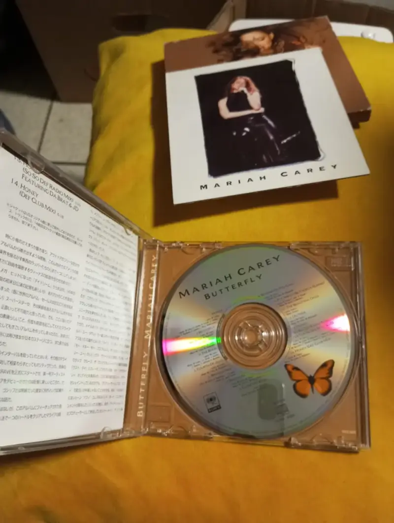 CD Mariah Carey – Butterfly (1997) Edición Japones - 5