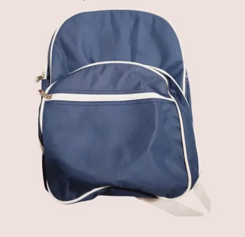 Mochila picnic azul con accesorios completos - 2
