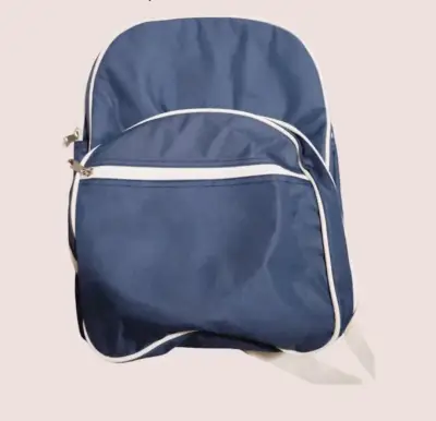 Mochila picnic azul con accesorios completos - miniatura 2