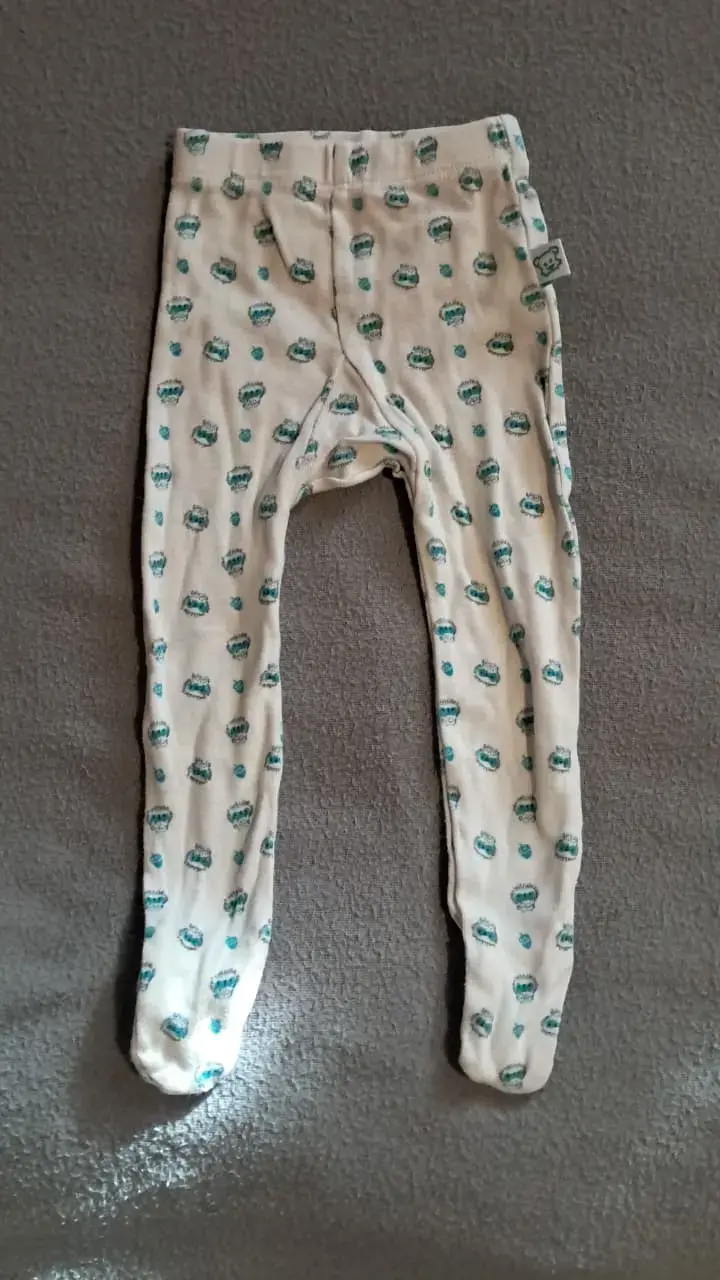 Pantalones de bebé con estampado de animales - 2