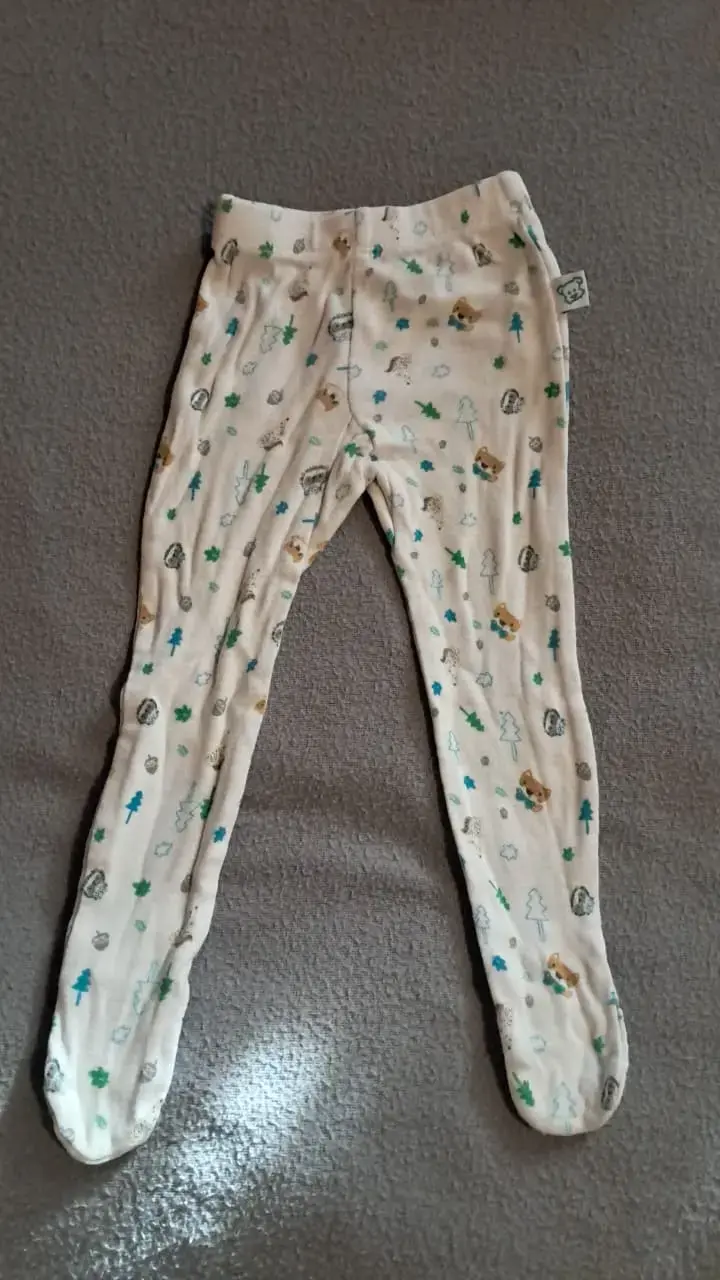 Pantalones de bebé con estampado de animales - 3