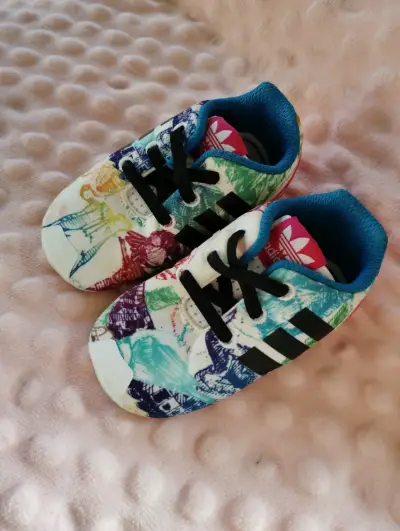 Zapatillas Adidas ZX Flux para niños, coloridas - miniatura 1