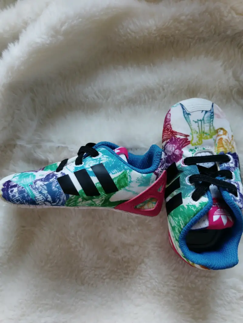 Zapatillas Adidas ZX Flux para niños, coloridas - 2