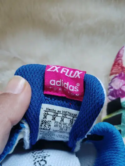 Zapatillas Adidas ZX Flux para niños, coloridas - miniatura 3