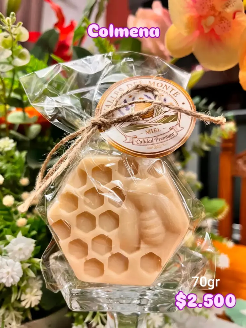 Jabones artesanales de glicerina con miel - 2