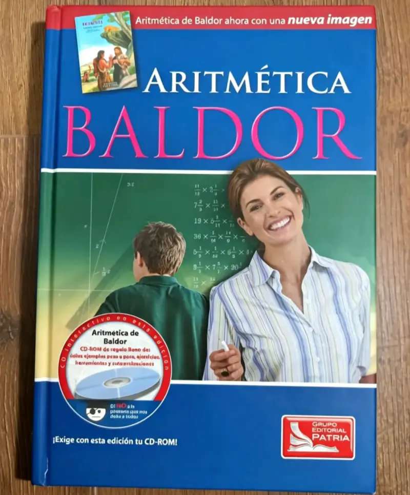 Libro Aritmética Baldor con CD-ROM