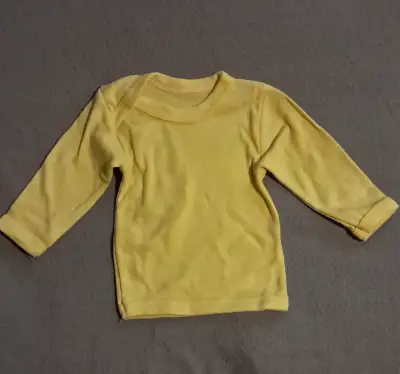 Poleras manga larga para bebé en colores neutros - miniatura 3