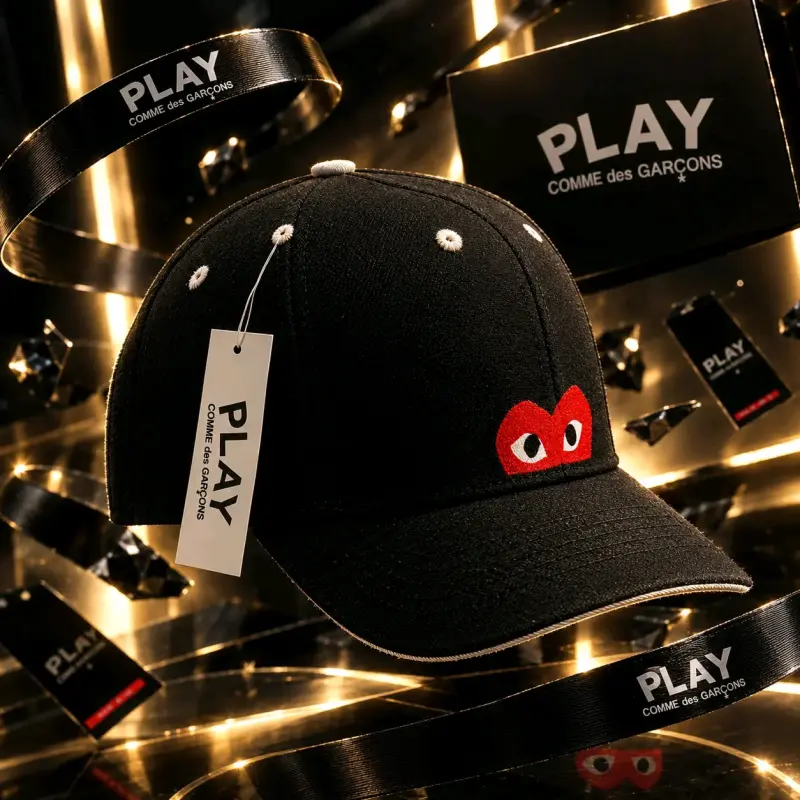 Gorra negra Boss con logo estampado - 2