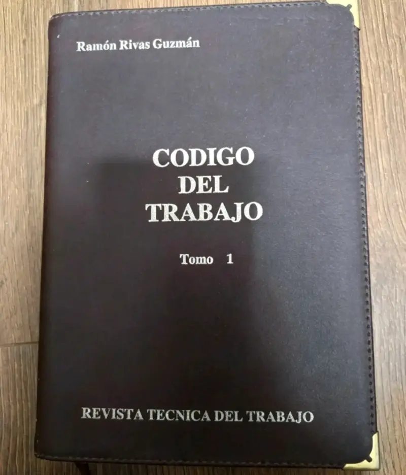 Código del Trabajo Tomo 1 de Ramón Rivas Guzmán