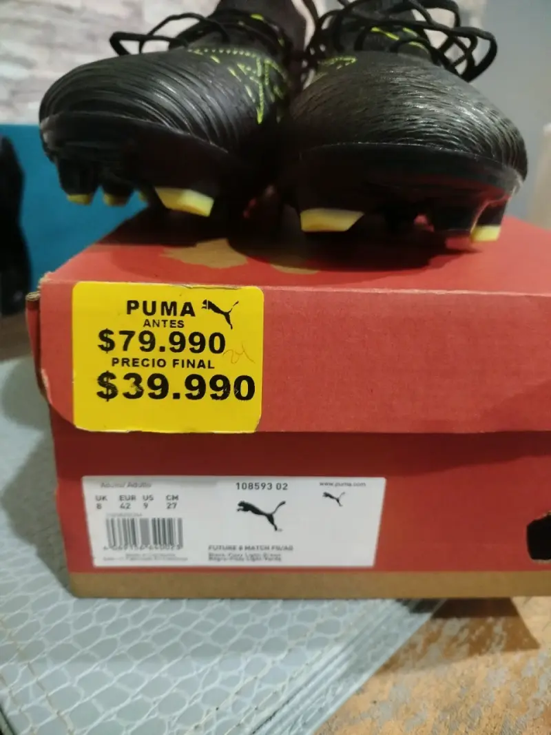 Botines de fútbol Puma Future Z 4.3 FG negros - 2
