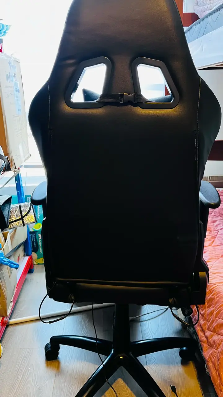 Silla gamer Audiotek ergonómica con luces LED - 3