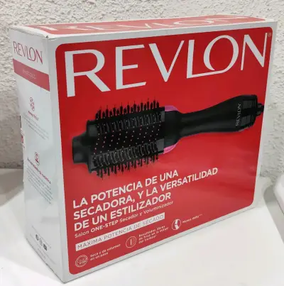Cepillo Secador Revlon One-Step Negro y Rosa - miniatura 1