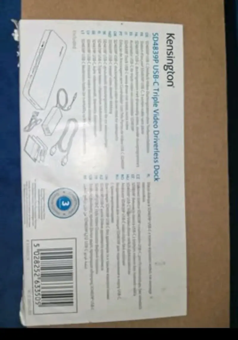 Docking Station Kensington SD4839P USB-C - 3