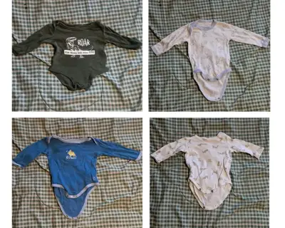 Lote de Bodies para Bebé con Diseños Variados - miniatura 5