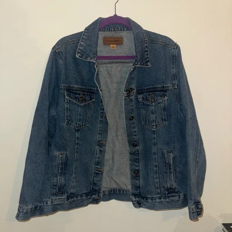 Chaqueta de mezclilla azul Port Authority para mujer - 2