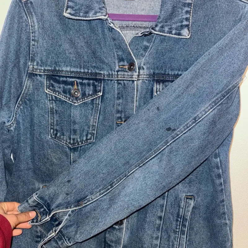 Chaqueta de mezclilla azul Port Authority para mujer - 3