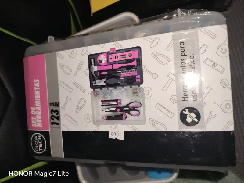 Set de Herramientas Glow Tech 123 Piezas