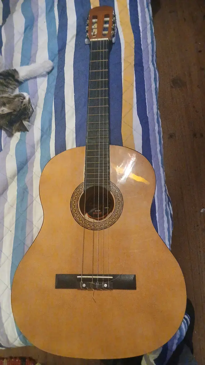 Guitarra clásica Scorpion SCG20 en buen estado - 3
