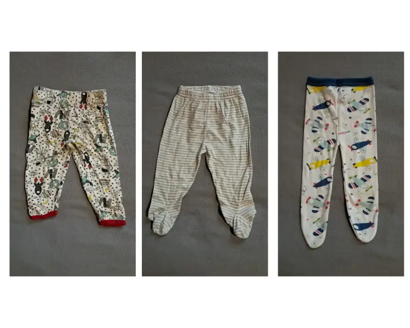 Pantalones de bebé con detalles coloridos - 5