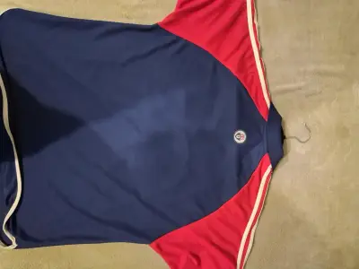Camiseta Adidas Universidad de Chile Azul y Roja Talla L - miniatura 5
