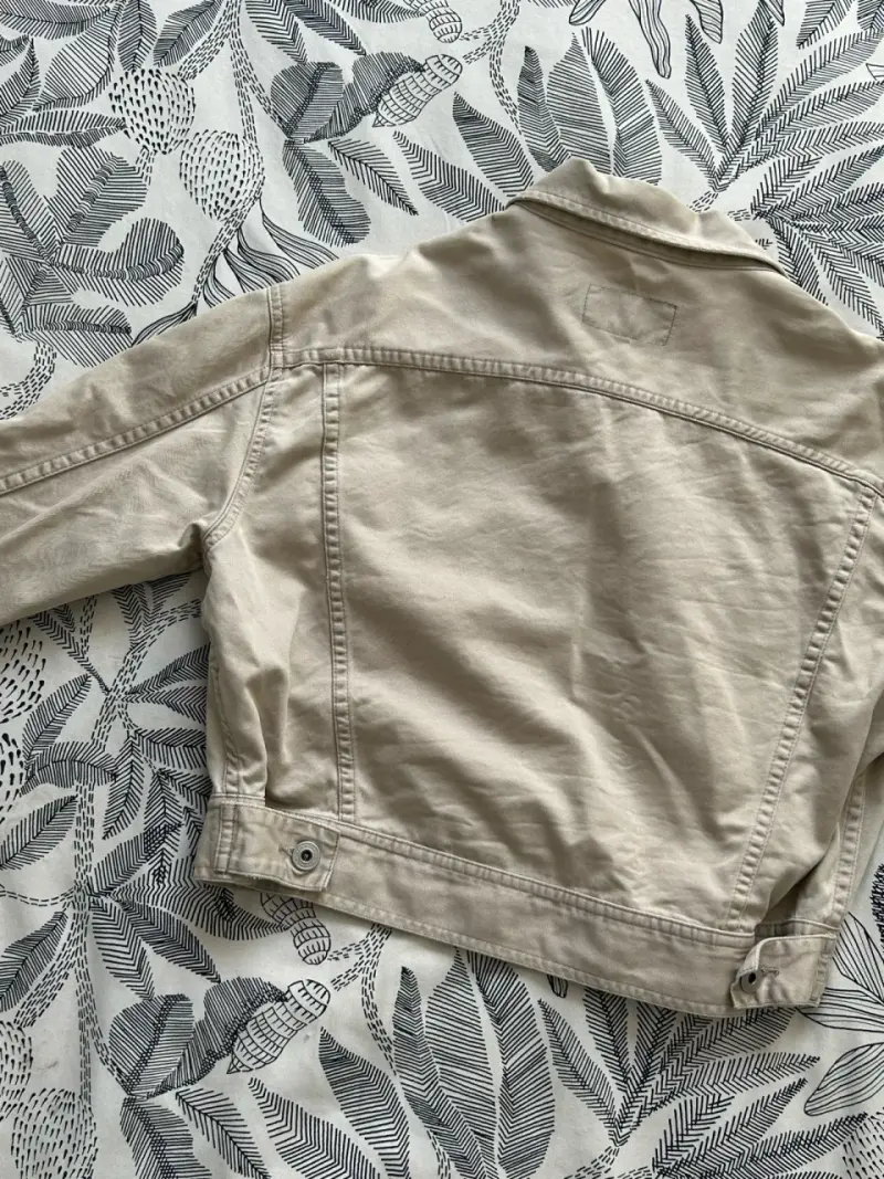 Chaqueta de mezclilla beige Calvin Klein - 3