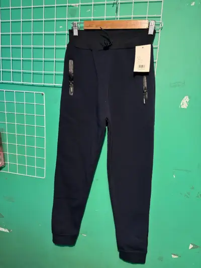 Pantalones deportivos azul marino con bolsillos - miniatura 1