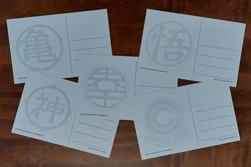 Postales Coleccionables Dragon Ball Z - 4