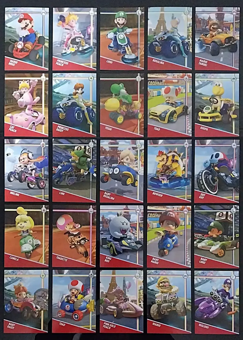 Cards Mario Kart 8 Deluxe Woow Stickers - 2