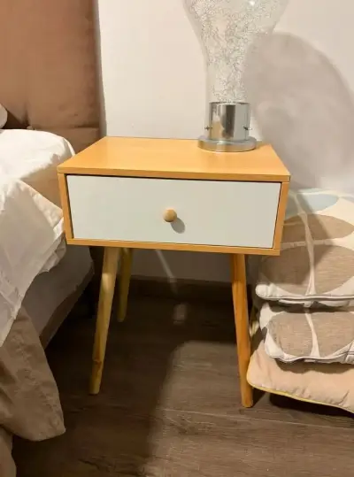 ‼️OFERTA‼️PACK CAMA ROSEN 2 PLAZAS + VELADORES - miniatura 4