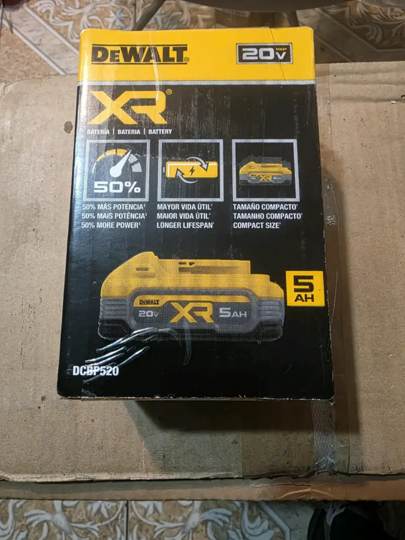 Batería DeWalt XR 20V 5Ah Compacta - 1