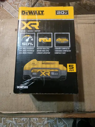 Batería DeWalt XR 20V 5Ah Compacta - miniatura 1