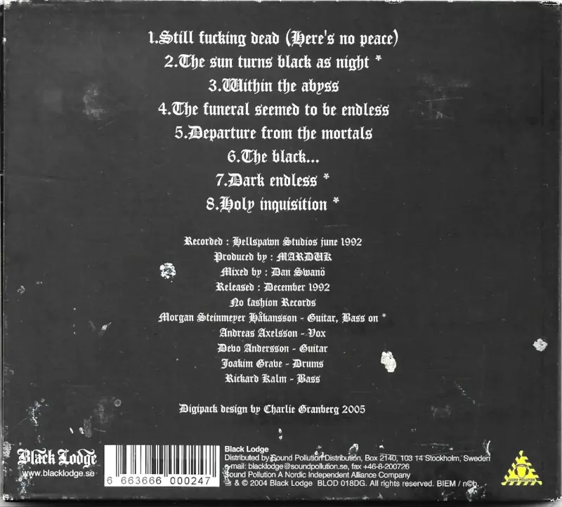 Marduk – Dark Endless (CD) - 2