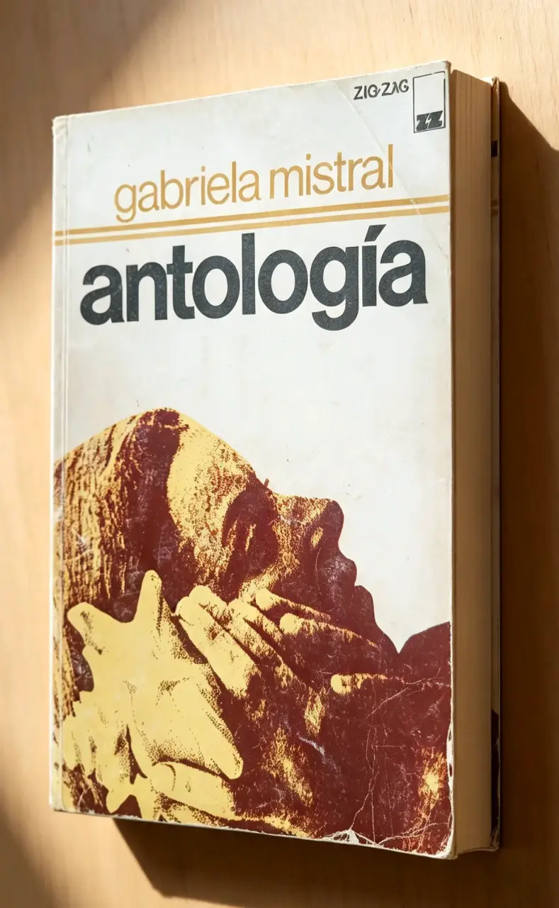 Libro Antología de Gabriela Mistral Editorial Zig-Zag