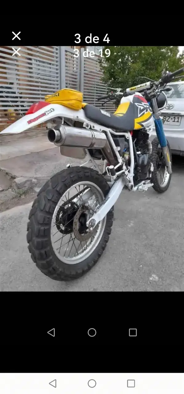 MOTO ENDURO SUZUKI DR 400cc 1990 - 3