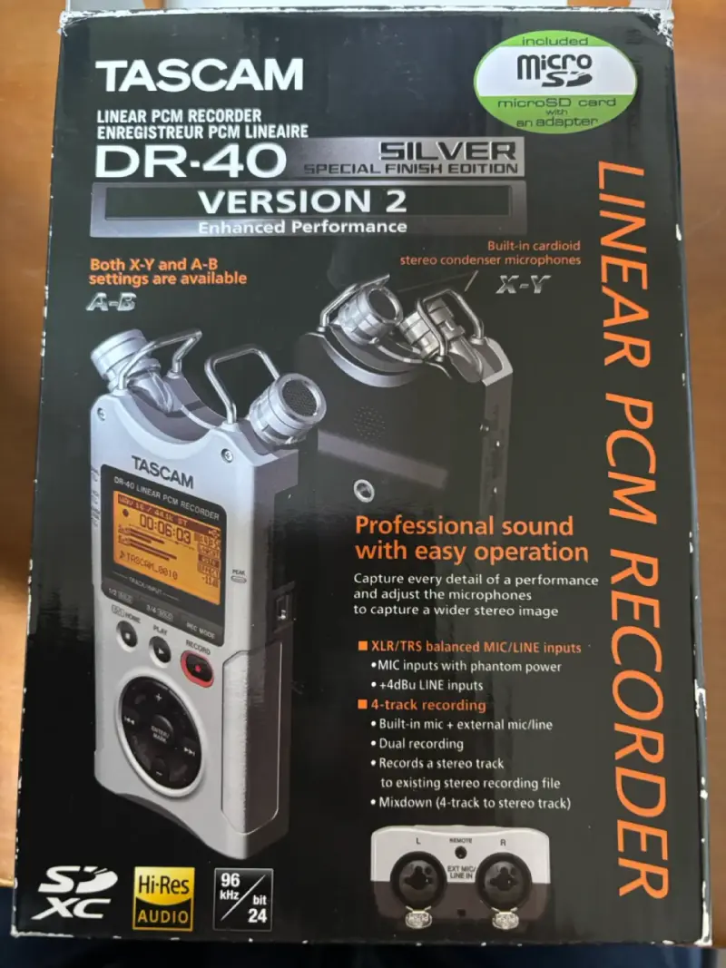 Grabadora de Audio Tascam DR-40 Versión 2 - 4