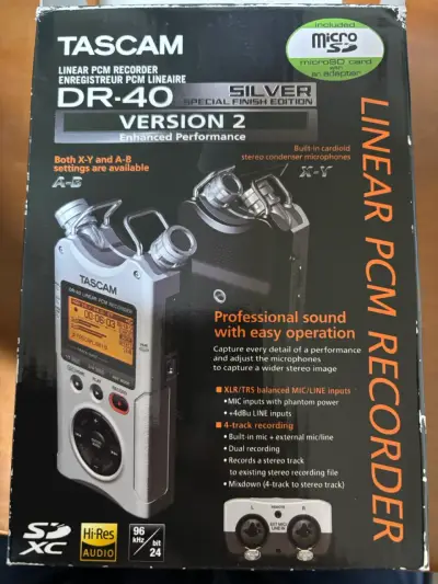 Grabadora de Audio Tascam DR-40 Versión 2 - miniatura 4