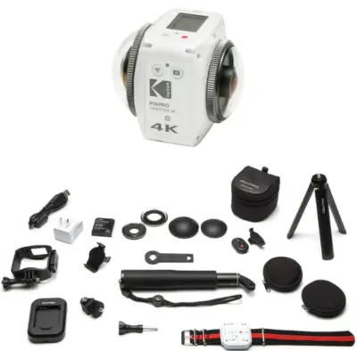 Cámara 360 Kodak Pixpro Orbit360 4K con Accesorios - miniatura 3