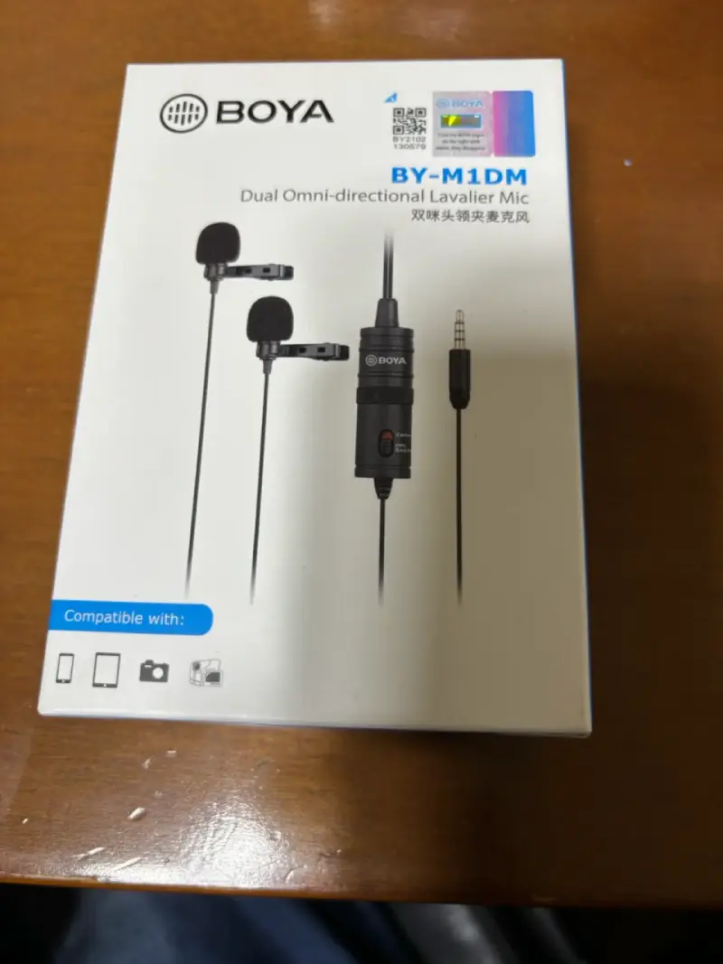 Micrófono Lavalier Dual BOYA BY-M1DM - 2