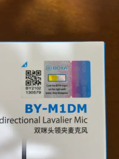 Micrófono Lavalier Dual BOYA BY-M1DM - miniatura 3