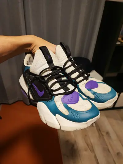 Zapatillas deportivas Nike Air Max verde/morado - miniatura 1