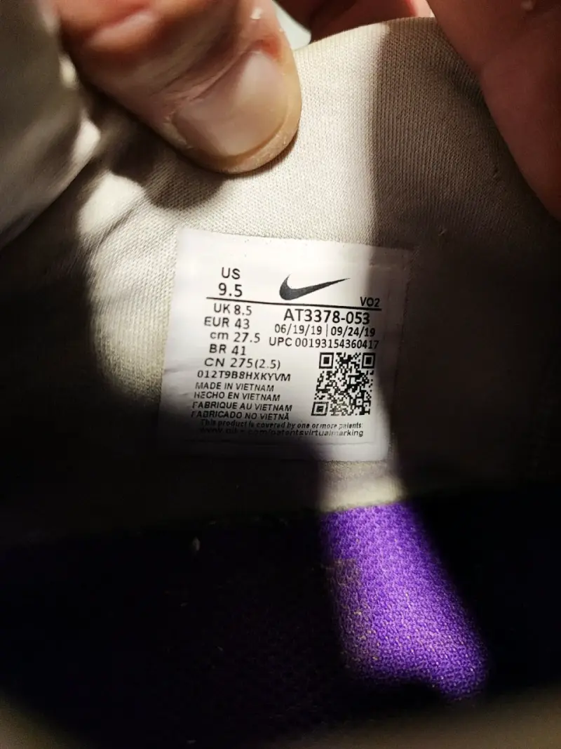 Zapatillas deportivas Nike Air Max verde/morado - 4