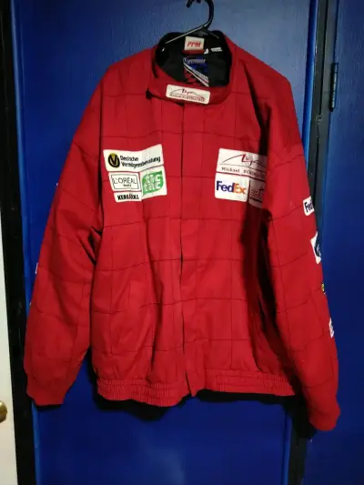 Chaqueta de carreras roja Michael Schumacher - miniatura 1