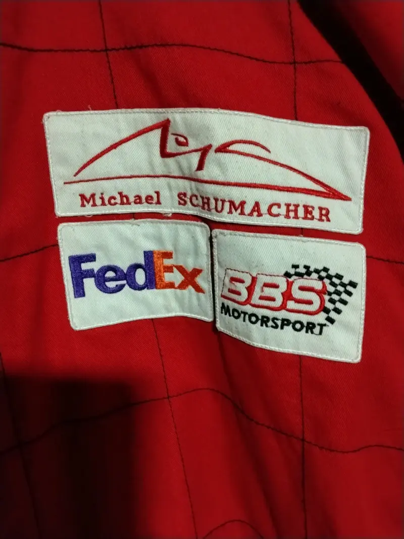 Chaqueta de carreras roja Michael Schumacher - 3
